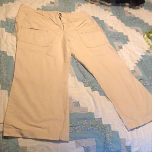 Size 12 flared capris by Izod